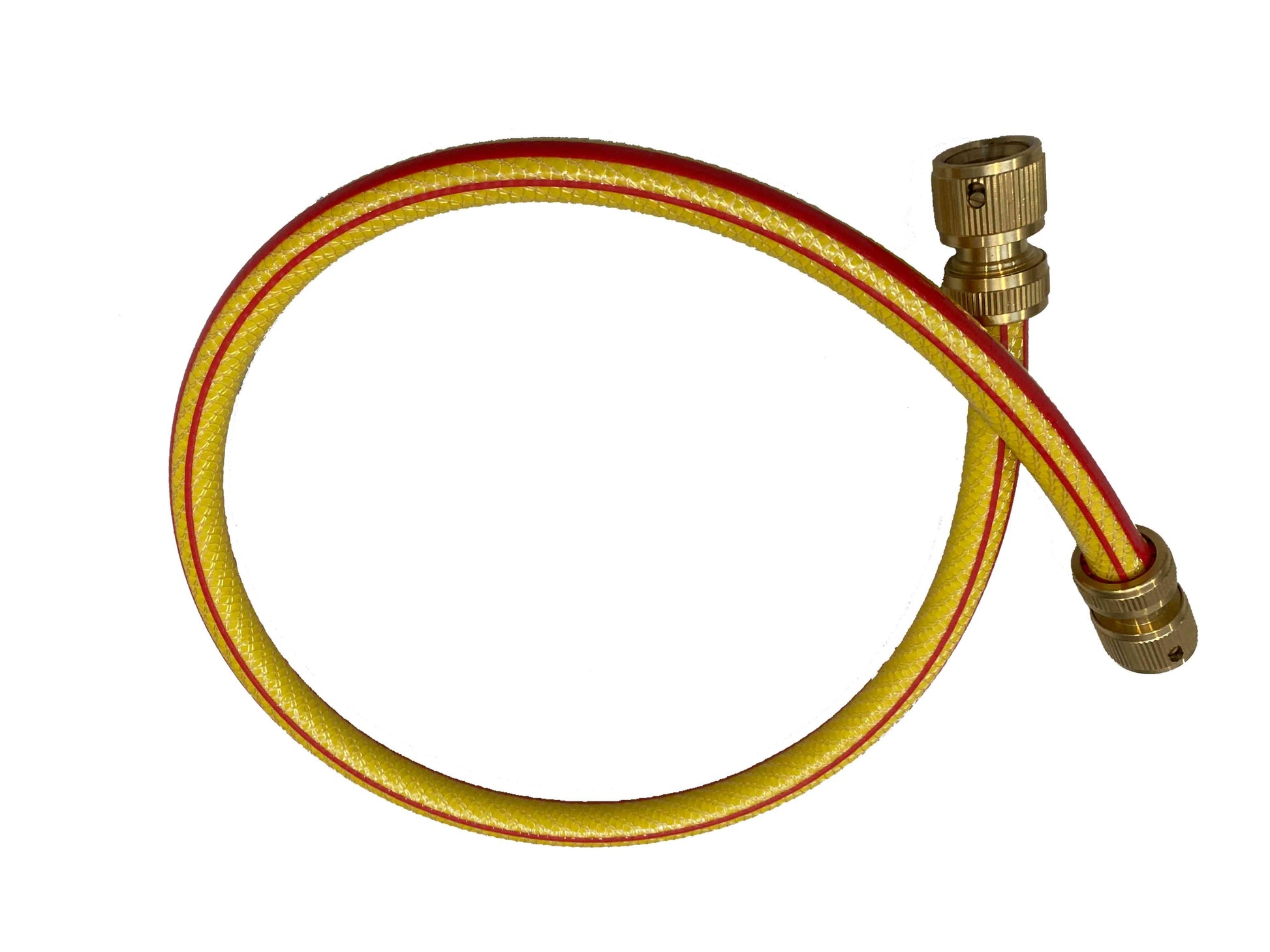 Premium Garden Hose Yellow with Brass Hose Connectors - Best4Trade-Retail Garden watering