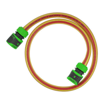 Premium Garden Hose Yellow with Green Lock Connectors - Best4Trade-Retail Garden watering