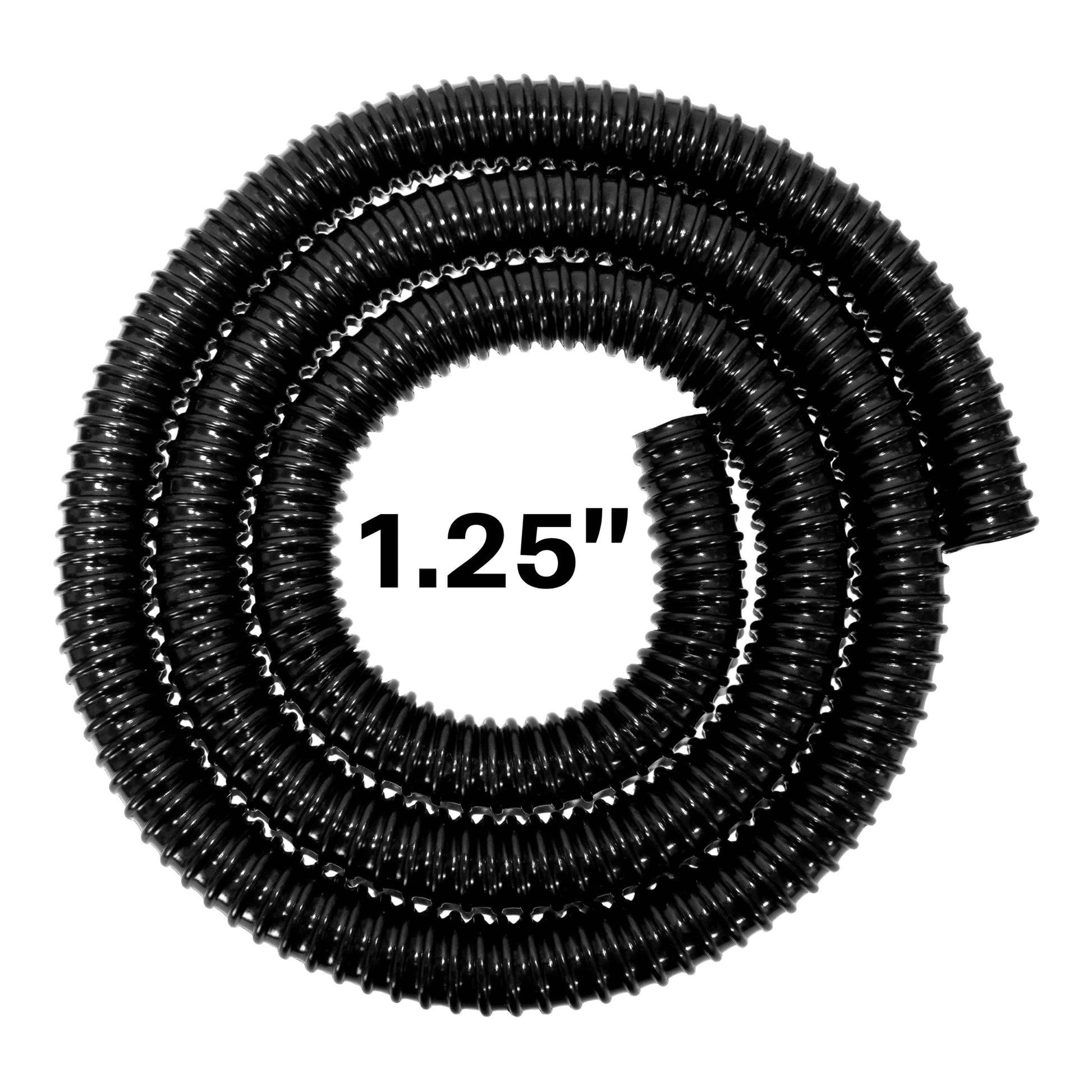 Corrugated Pipe 1.25" (32mm) with 2 x Double Wire Clips Set - Best4Trade-Retail Tech Hose & Fittings