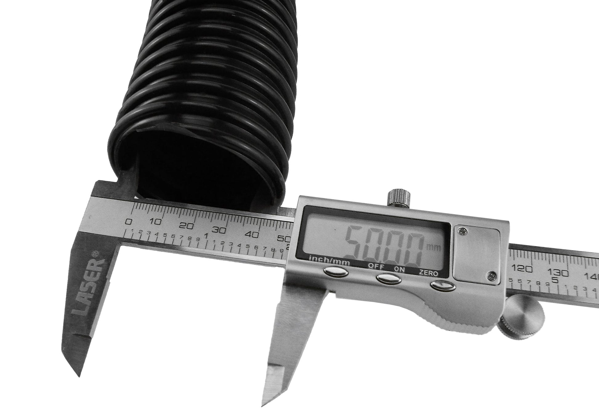 Corrugated Pipe 2" (50mm) with 2 x Double Wire Clips Set - Best4Trade-Retail Tech Hose & Fittings