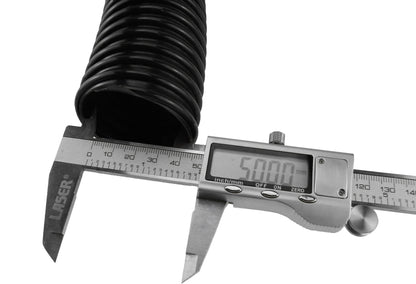 Corrugated Pipe 2" (50mm) with 2 x Double Wire Clips Set - Best4Trade-Retail Tech Hose & Fittings