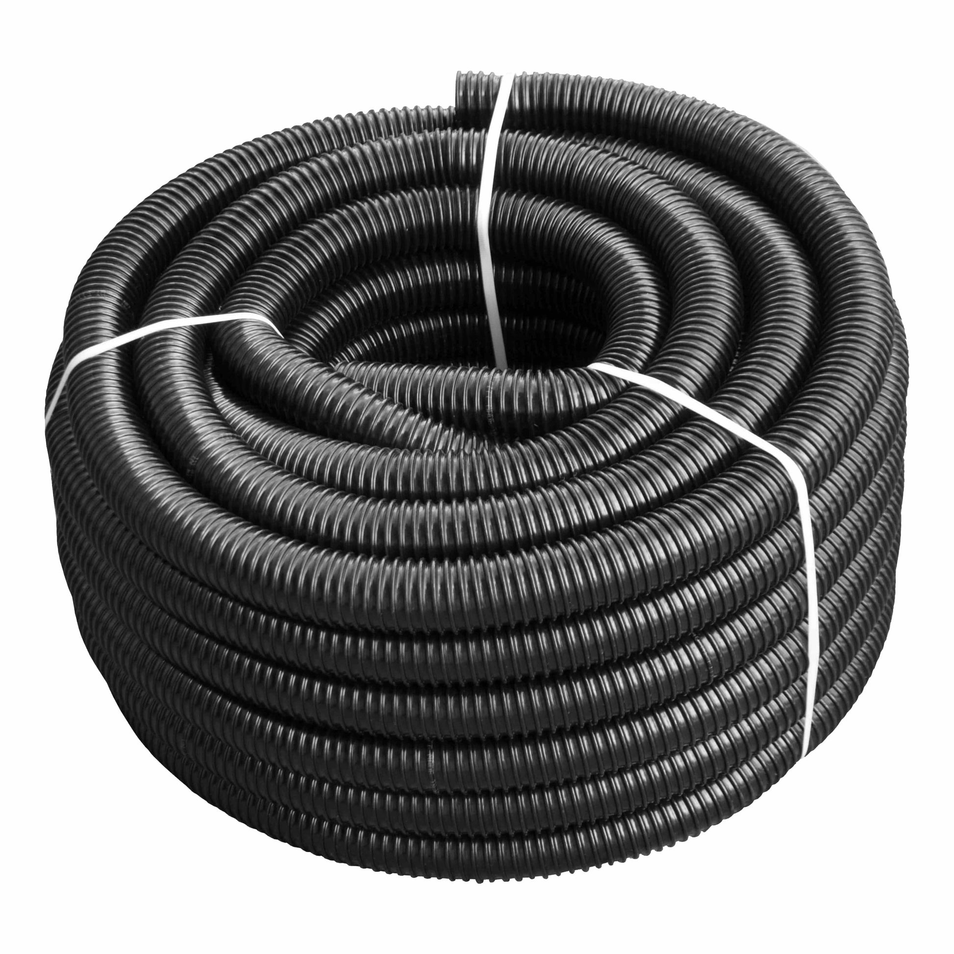 Corrugated Pipe 1.25" (32mm) with 2 x Double Wire Clips Set - Best4Trade-Retail Tech Hose & Fittings