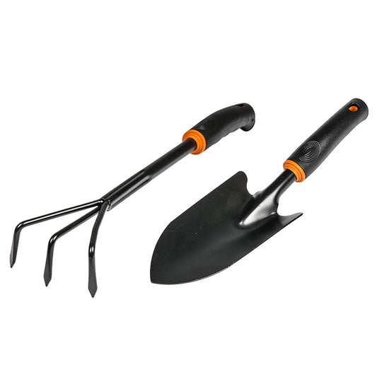Wide Spade and Cultivator Garden Tool Set - Best4Trade-Retail Garden tools & Accesories