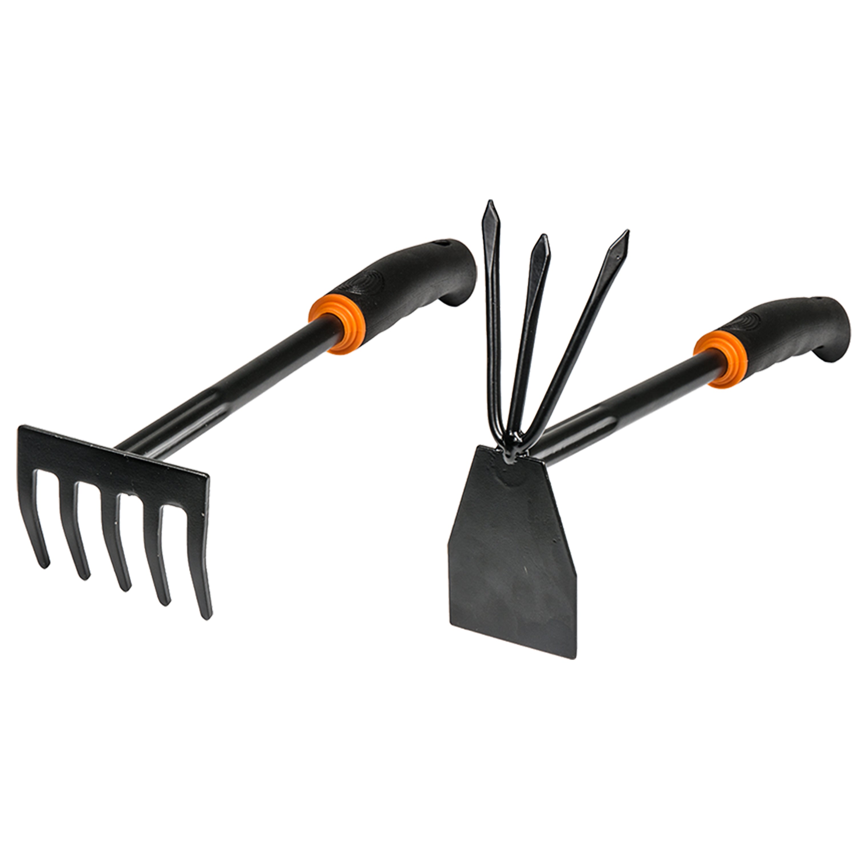 5-Teeth Rake and Digger-Hoe Garden Tool Set – Build4less