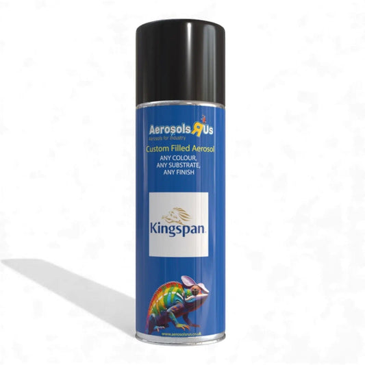 Kingspan Colours - Custom Filled 400ml Aerosol - 47 Colours - Tameside Paints & Supplies Ltd Kingspan