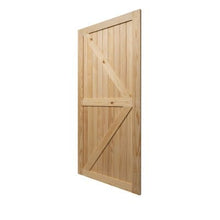 Load image into Gallery viewer, Knotty Pine Unfinished Internal Barn Door 42&quot; 2134 x 1067mm - Doors4less

