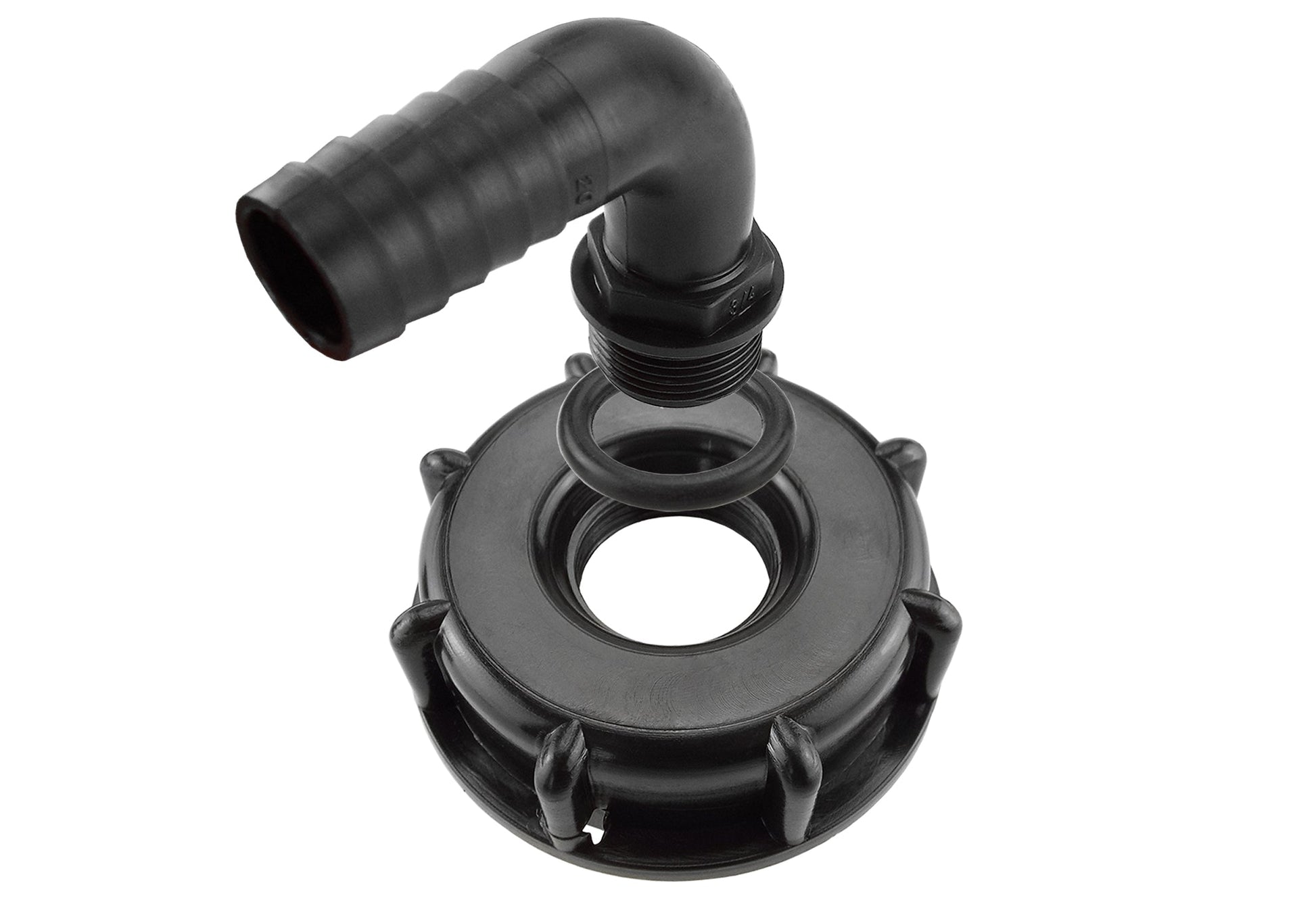 IBC 2” S60X6 Cap with Pond Elbow 20mm Barb - Best4Trade-Retail