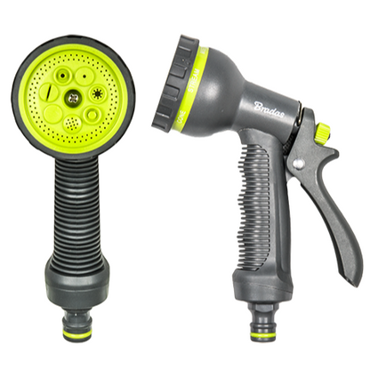 Hose Gun Water Sprayer 7-Pattern Multi-Function, Lime - Best4Trade-Retail Garden watering