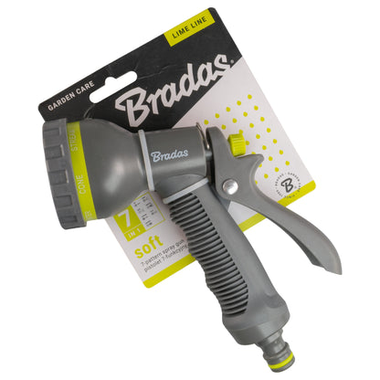 Hose Gun Water Sprayer 7-Pattern Multi-Function, Lime - Best4Trade-Retail Garden watering