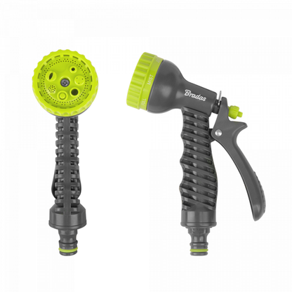 Hose Gun Water Sprayer 7-Pattern Adjustable, Lime - Best4Trade-Retail Garden watering
