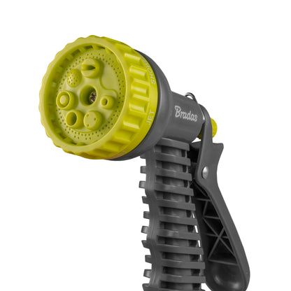 Hose Gun Water Sprayer 7-Pattern Adjustable, Lime - Best4Trade-Retail Garden watering