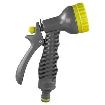 Hose Gun Water Sprayer 7-Pattern Adjustable, Lime - Best4Trade-Retail Garden watering