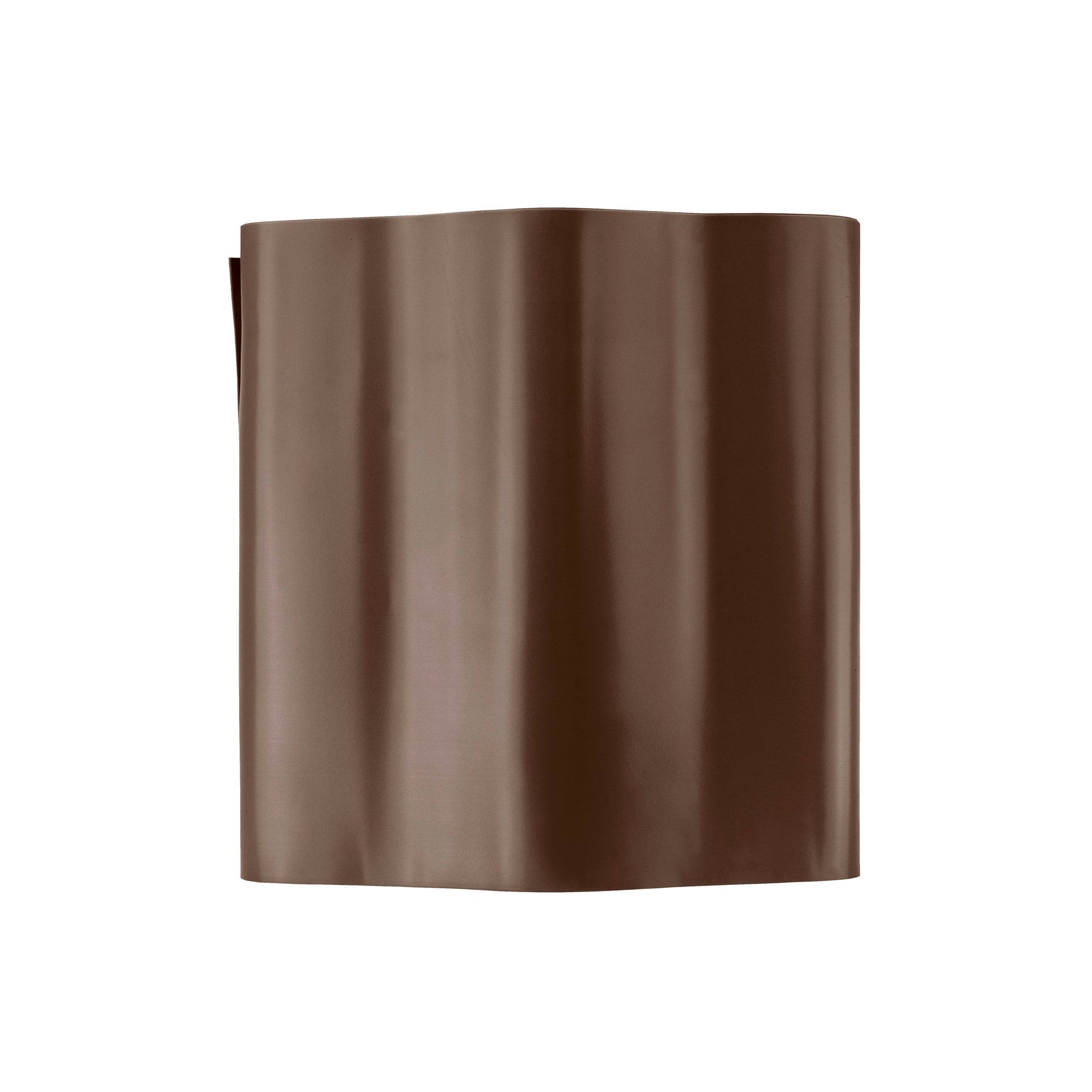 Wavy Plastic Garden Lawn Edging, H=10CM, L=9M, Brown - Best4Trade-Retail Garden tools & Accesories