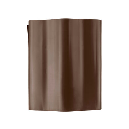 Wavy Plastic Garden Lawn Edging, H=15CM, L=9M, Brown - Best4Trade-Retail Garden tools & Accesories