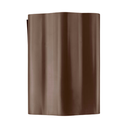 Wavy Plastic Garden Lawn Edging, H=20CM, L=9M, Brown - Best4Trade-Retail Garden tools & Accesories