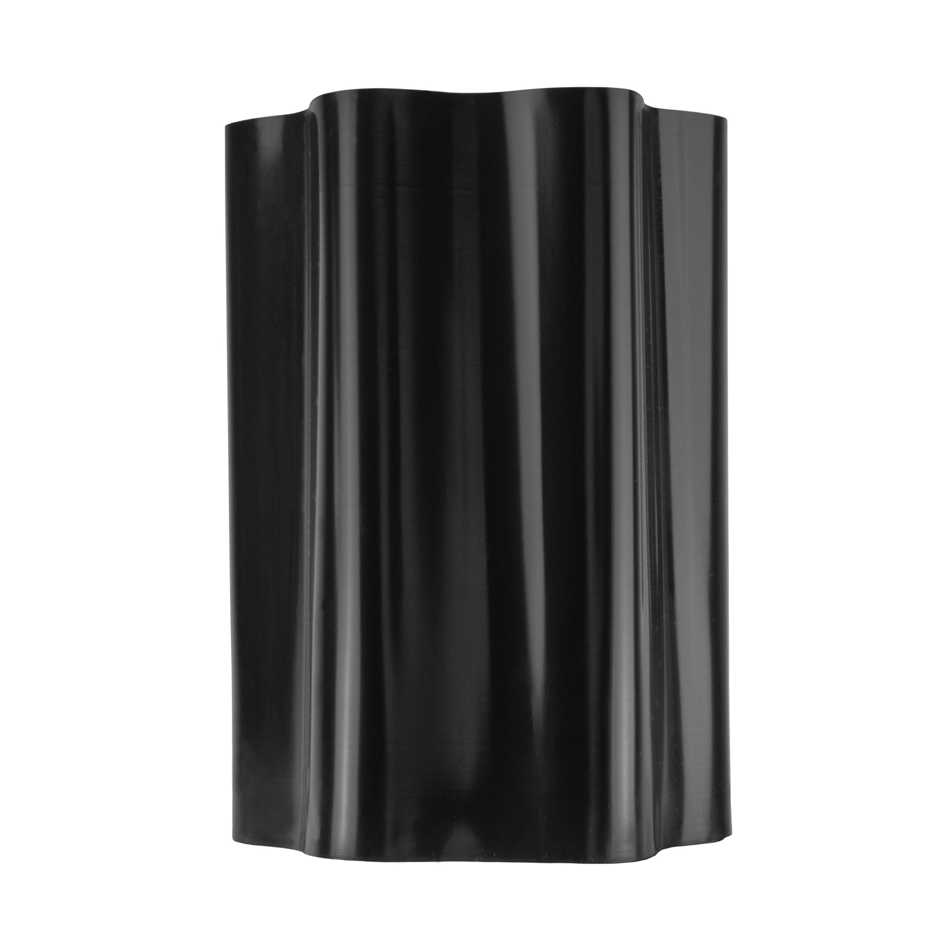 Wavy Plastic Garden Lawn Edging, H=20CM, L=9M, Black - Best4Trade-Retail Garden tools & Accesories