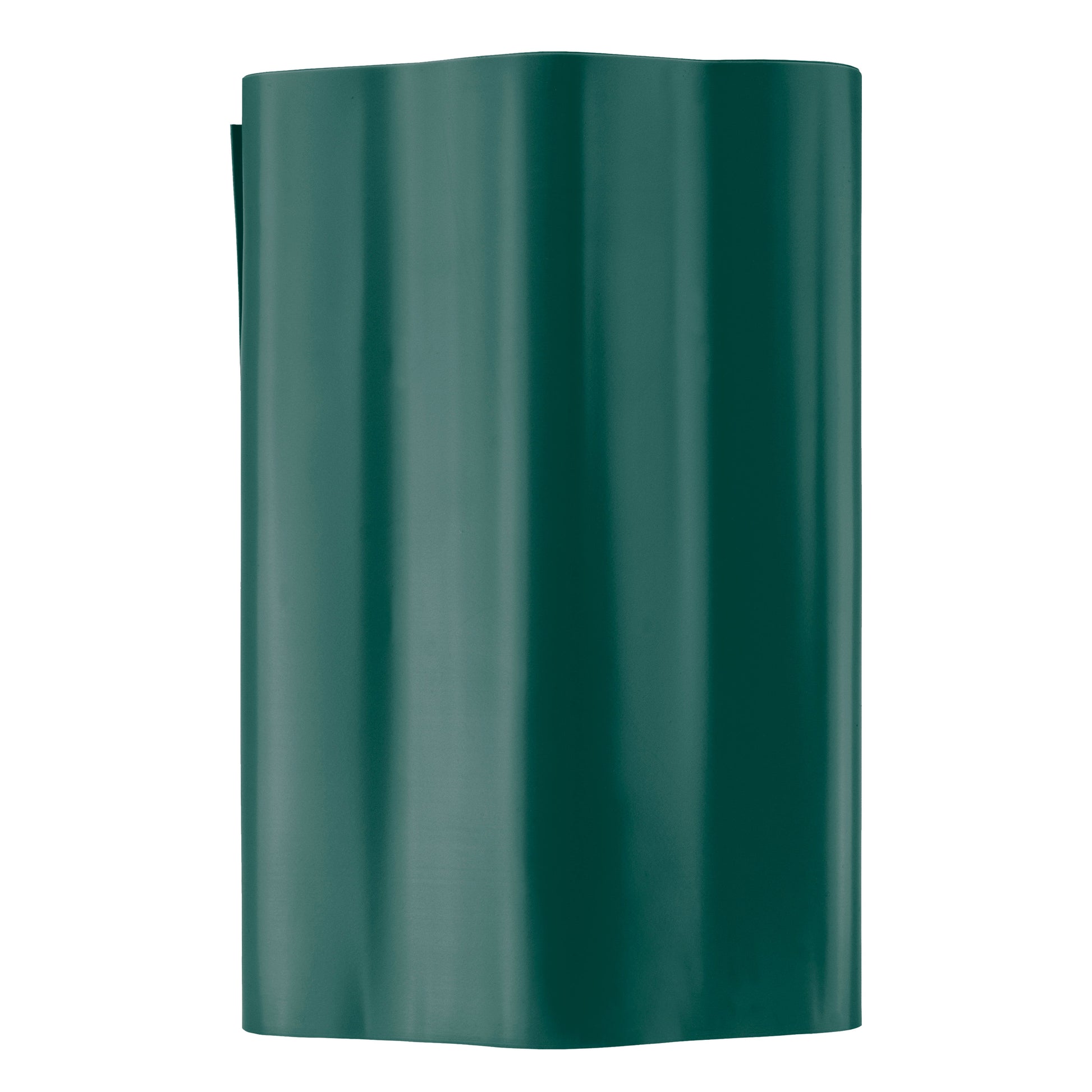 Wavy Plastic Garden Lawn Edging, H=25CM, L=9M, Green - Best4Trade-Retail Garden tools & Accesories