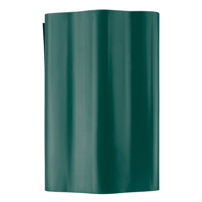 Wavy Plastic Garden Lawn Edging, H=25CM, L=9M, Green - Best4Trade-Retail Garden tools & Accesories