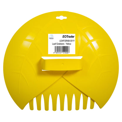 Leaf Grab Garden Cleaning Scoops, Yellow - Best4Trade-Retail Garden tools & Accesories