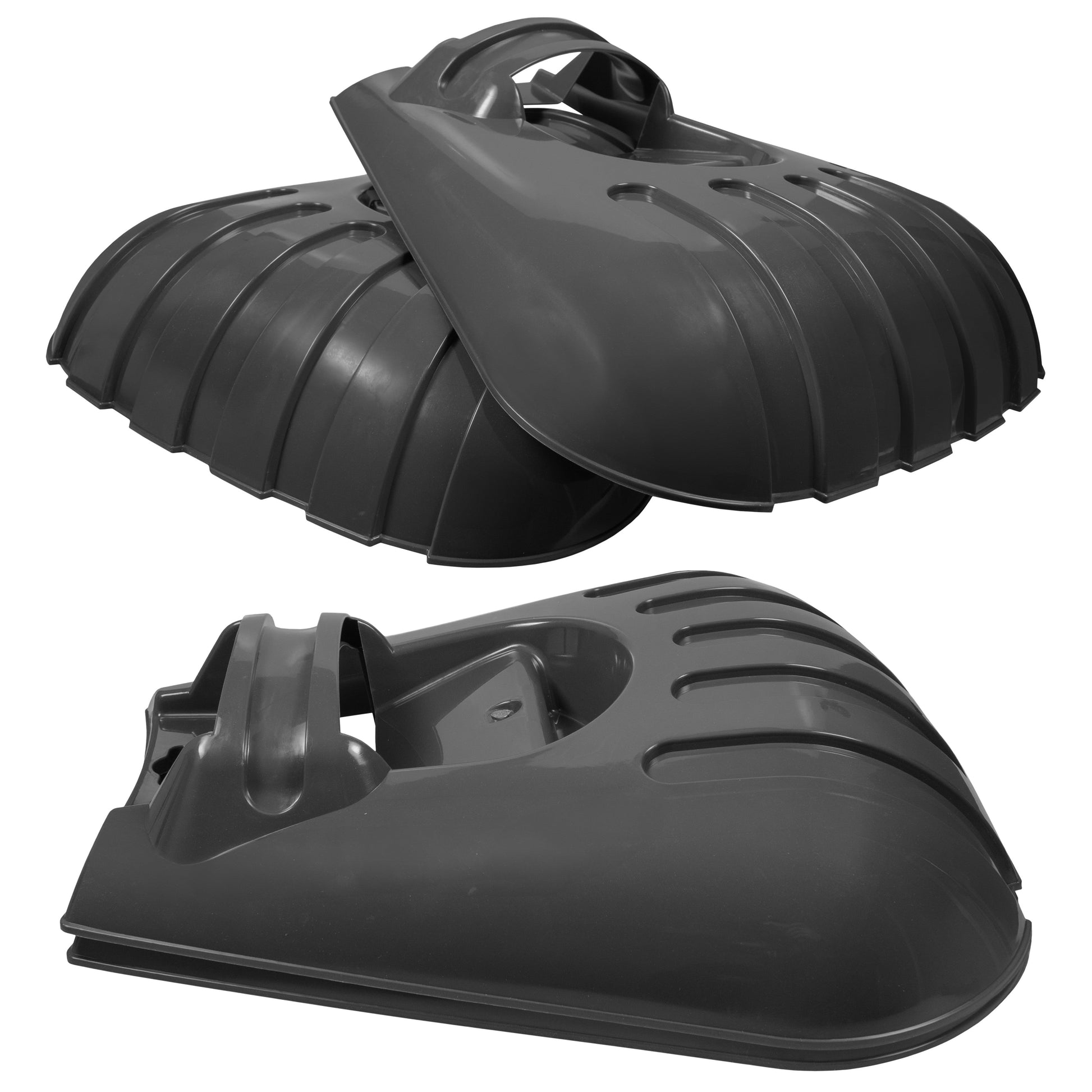 Leaf Grab Large Garden Cleaning Scoops, Dark Gray - Best4Trade-Retail Garden tools & Accesories