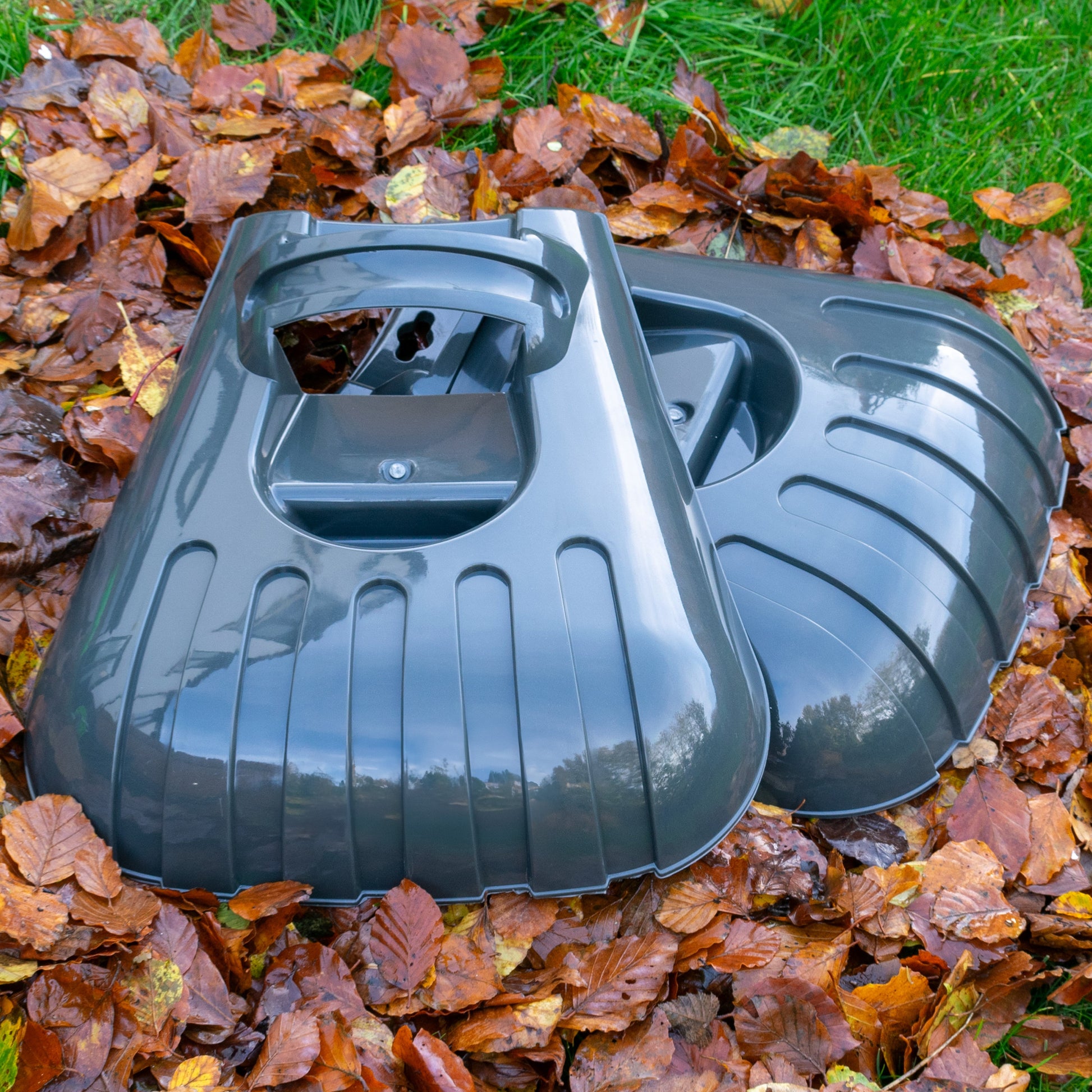 Leaf Grab Large Garden Cleaning Scoops, Dark Gray - Best4Trade-Retail Garden tools & Accesories