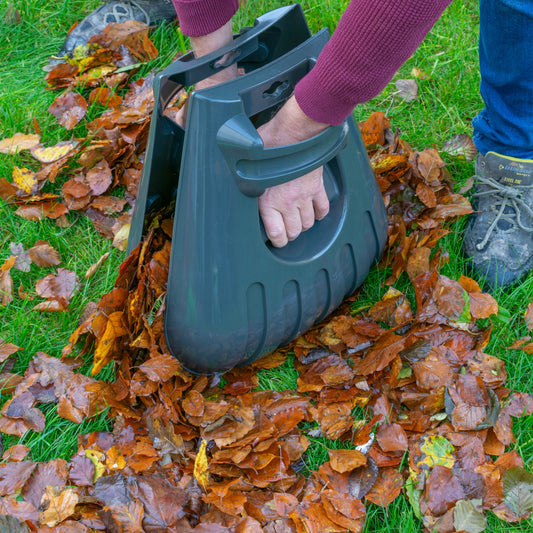 Leaf Grab Large Garden Cleaning Scoops, Dark Gray - Best4Trade-Retail Garden tools & Accesories