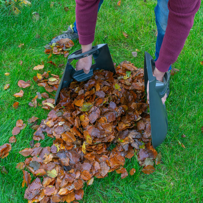 Leaf Grab Large Garden Cleaning Scoops, Dark Gray - Best4Trade-Retail Garden tools & Accesories
