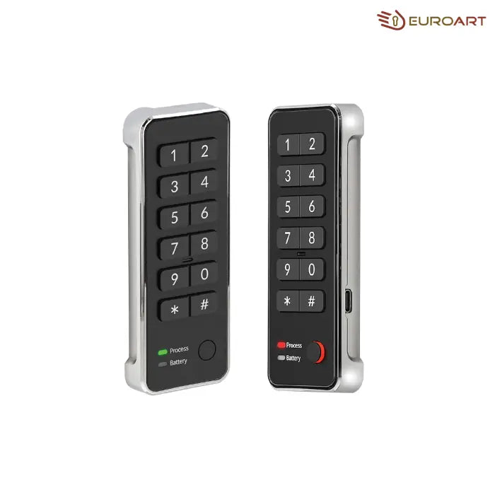 EALF24-PL Smart Digital Lock for Cabinet & Lockers - Euro Art Digital Locks