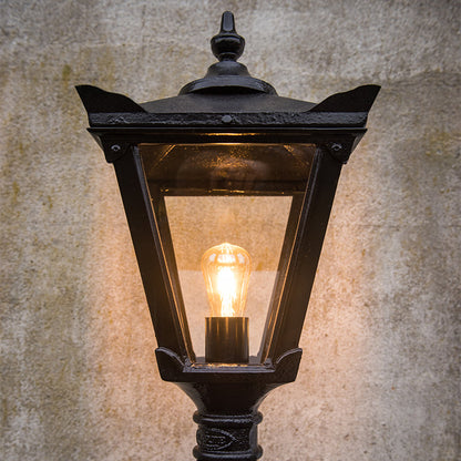 Victorian Traditional lantern in cast iron - 62mm I.D. (LN002)