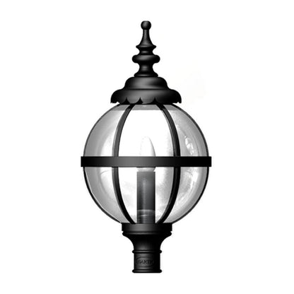 Victorian globe lantern in cast iron - 62mm inside diameter (LN202)
