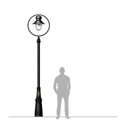 Classic railway lantern - 92mm inside diameter (LN301)
