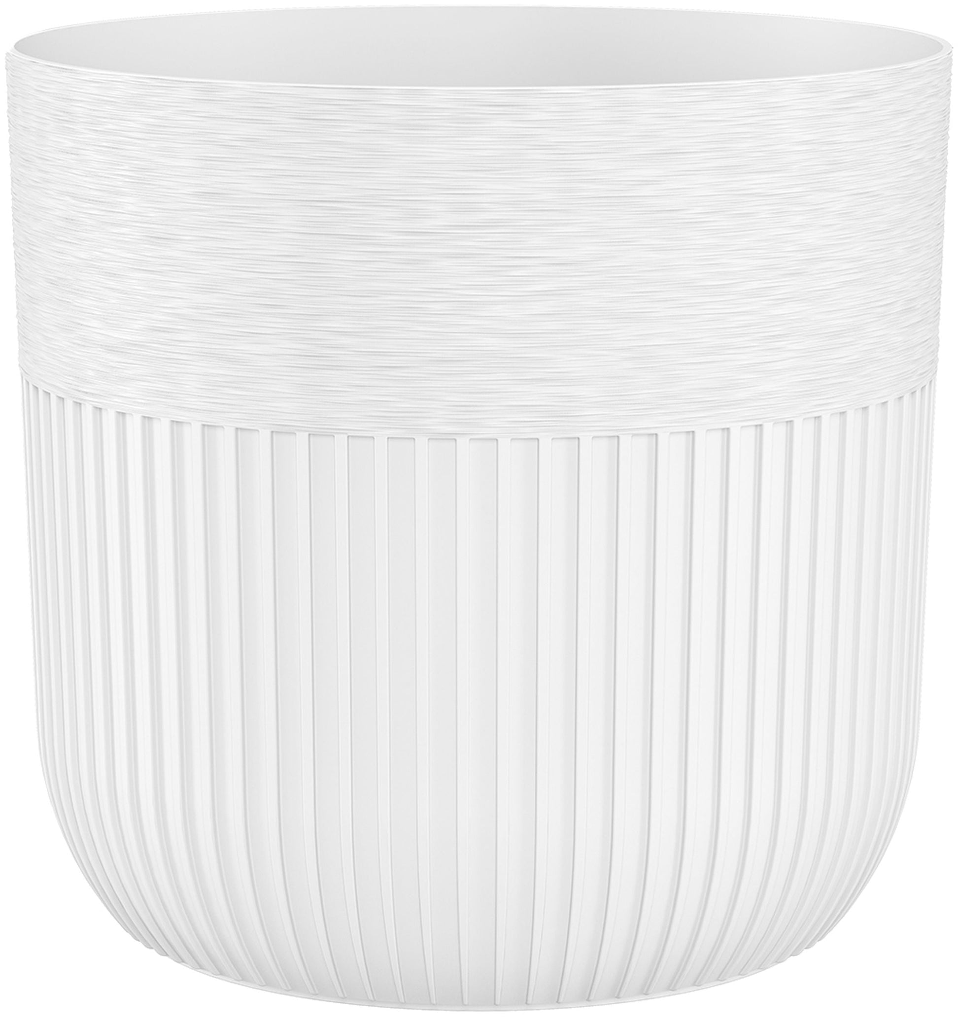 Luca Pot Without Hole 140mm White - Best4Trade-Retail Planting