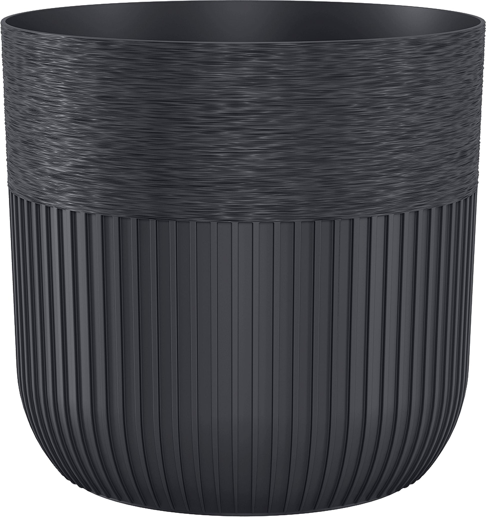Luca Pot without Hole 160mm Deep Black - Best4Trade-Retail Planting