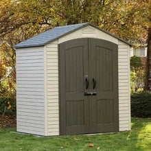 Load image into Gallery viewer, Lifetime Heavy Duty Plastic Garden Shed - All Sizes - Build4less
