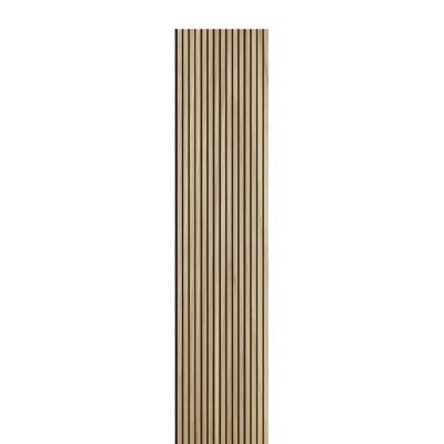 Wooden Slat Acoustic Wall Panel 2400mm x 600mm x 21mm - All Colours