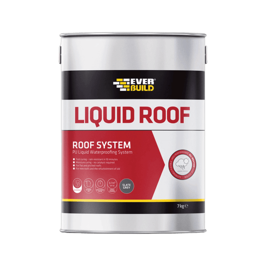 Sika Everbuild Aquaseal Liquid Roof - 7/21kg - Two-Coat Polyurethane-Based Waterproofing