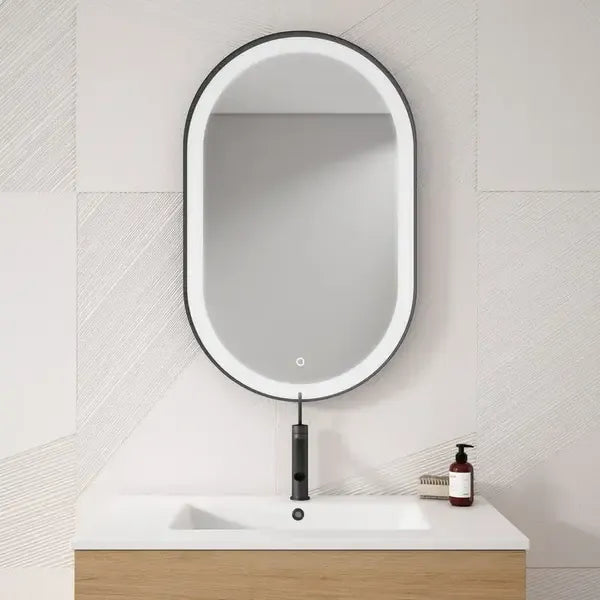 Loira Oval Mirror - 500 x 800mm - Aqua Bathrooms