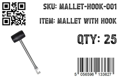 Rubber Mallet with Hook - Best4Trade-Retail Garden tools & Accesories