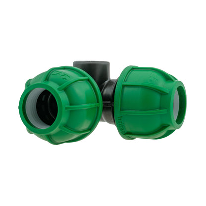 MDPE Elbow-Tee 25mm - 1/2" BSPF