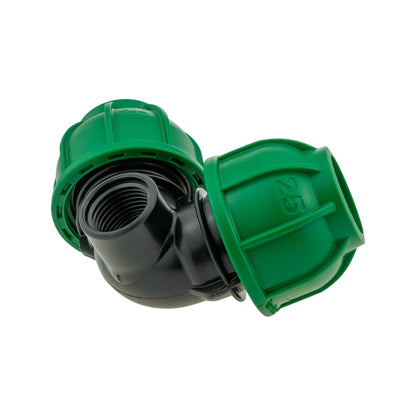 MDPE Elbow-Tee 25mm - 1/2" BSPF
