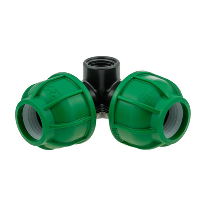 MDPE Elbow-Tee 25mm - 1/2" BSPF