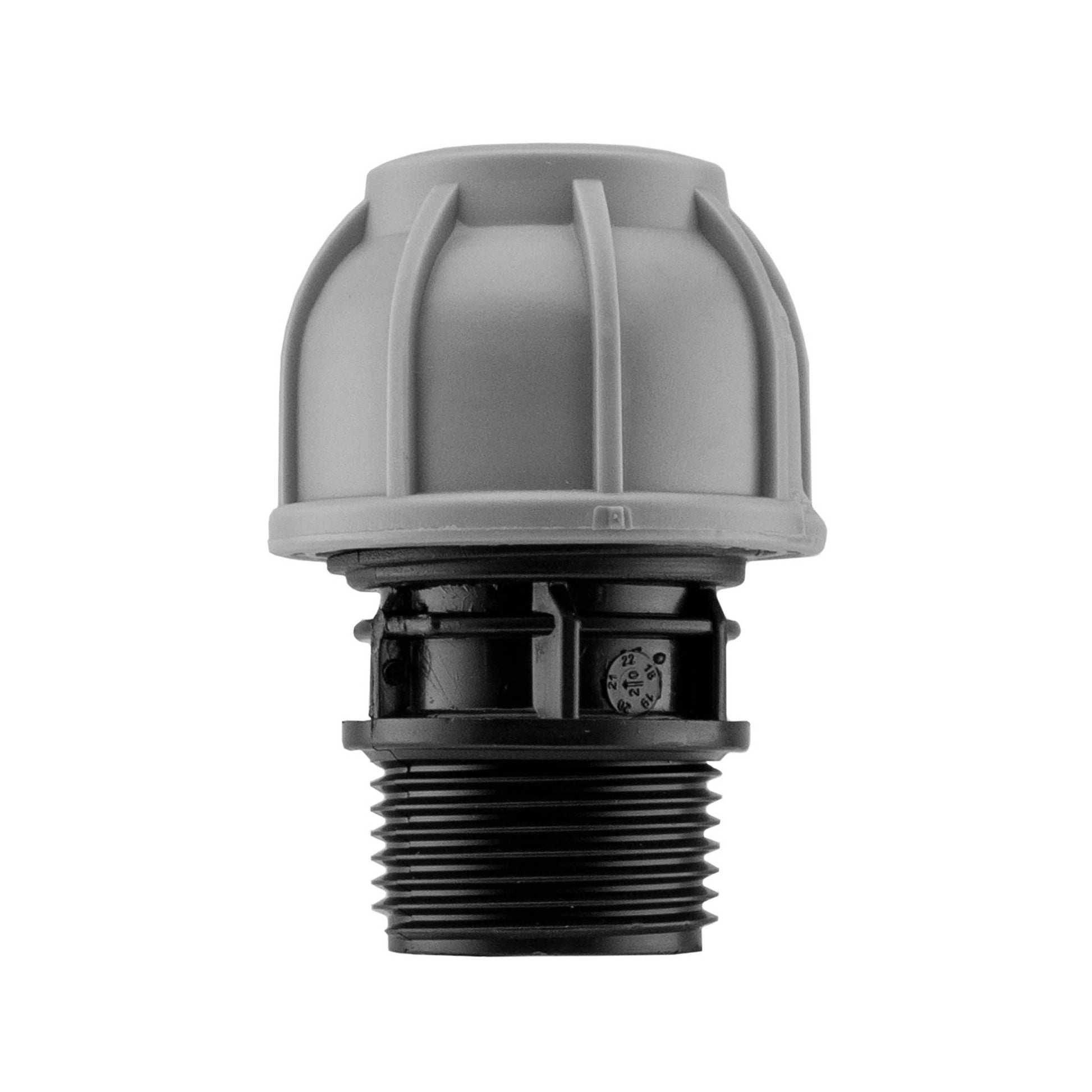 20mm MDPE Straight with BSPF-Quick Connect Valve & Hose Connector 3/4" BSPF - Best4Trade-Retail Garden watering