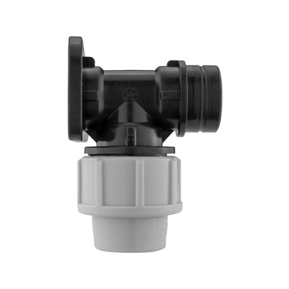Wall Flange Kit 20mm MDPE - Geka and Lever Valve - Best4Trade-Retail Tech Hose & Fittings