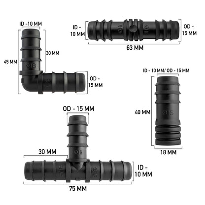 Porous Pipe Kit, POROUS-KIT5 - Best4Trade-Retail Garden watering