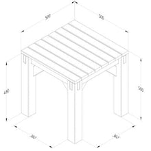 Load image into Gallery viewer, Forest Modular Wooden Seating - Style 4 - Forest Garden
