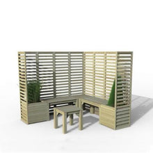 Load image into Gallery viewer, Forest Modular Wooden Seating - Style 3 - Build4less
