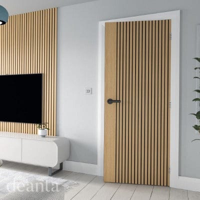 Deanta Malmo Oak FSC Prefinished Internal Door - All Sizes - Build4less