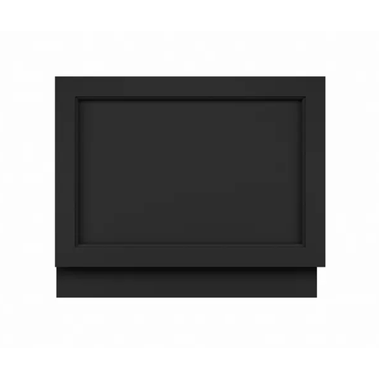 Matt Black Bath End Panel - All Sizes - Bayswater Bathrooms