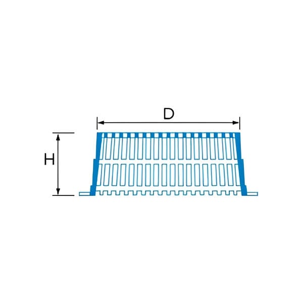 Mechanical Fix Flange Outlet Leaf Guard