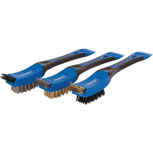 Mini Wide Head Brush Set (3 Piece) - Draper Hand Tools